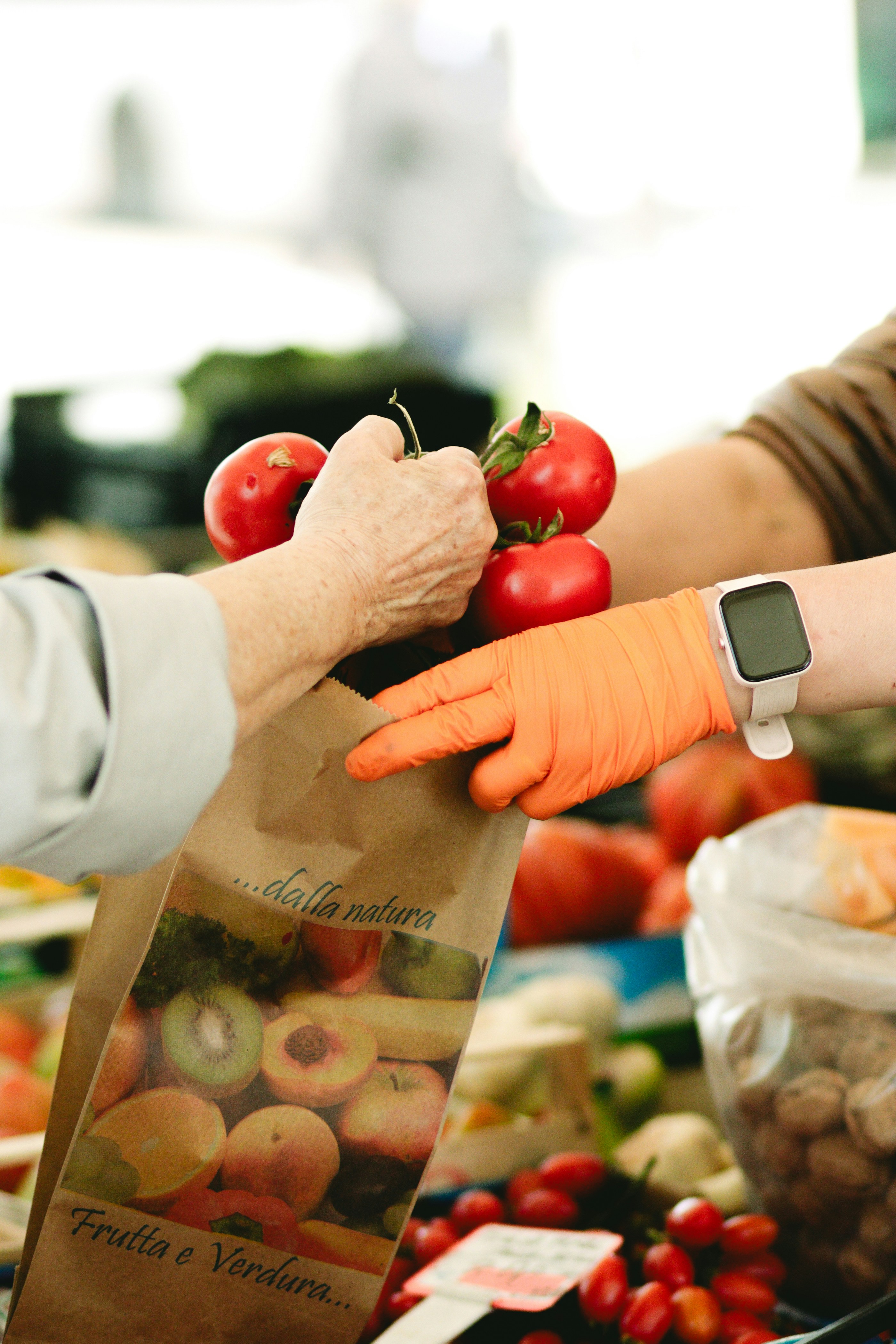 Fresh produce market
